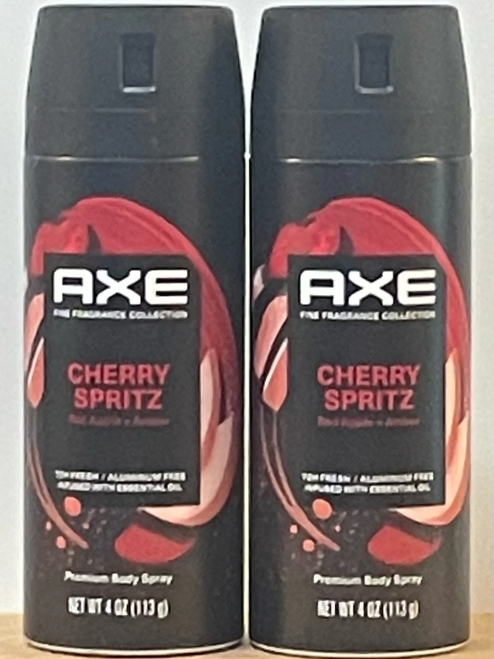AXE Fine Fragrance Cherry Spritz Body Spray Duo